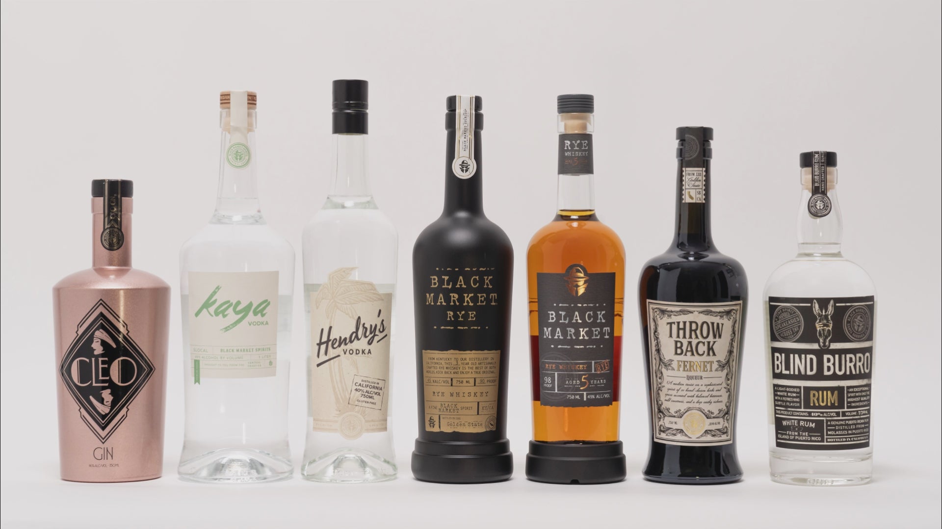 Load video: Animated video of all 7 bottles changing placement on a white background